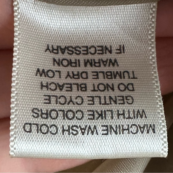 Christopher & Banks Tan Corduroy Vest Small Prep Ivy League Riding Neutral - Picture 5 of 8